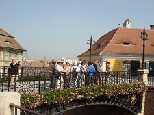 Sibiu - the iron bridge